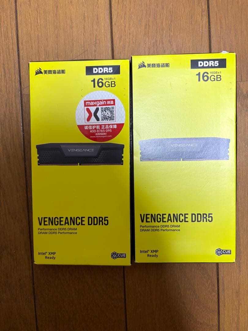 VENGEANCE DDR5 16GB×2枚セット