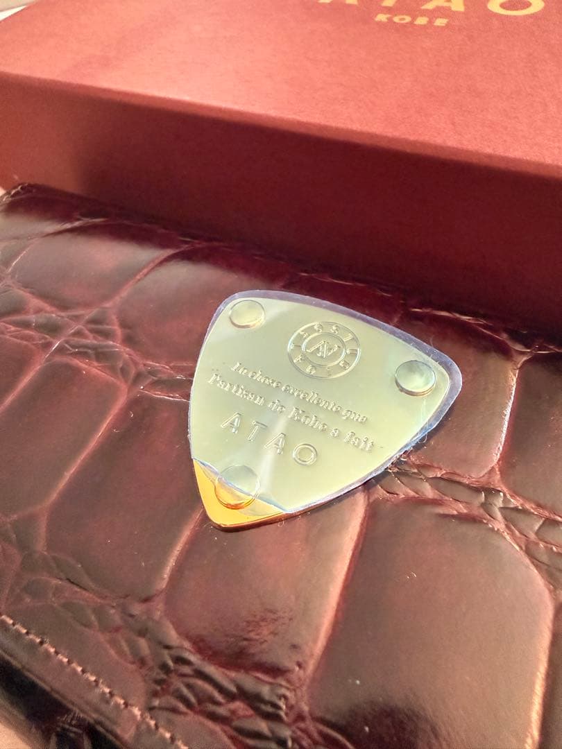 アタオ　ギャルソンタイプ　長財布