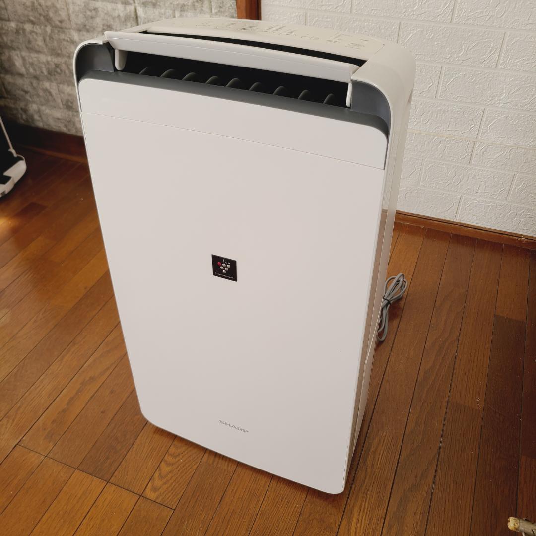 【美品】2023年製 SHARP シャープ 衣類乾燥除湿機 CV-N120-W