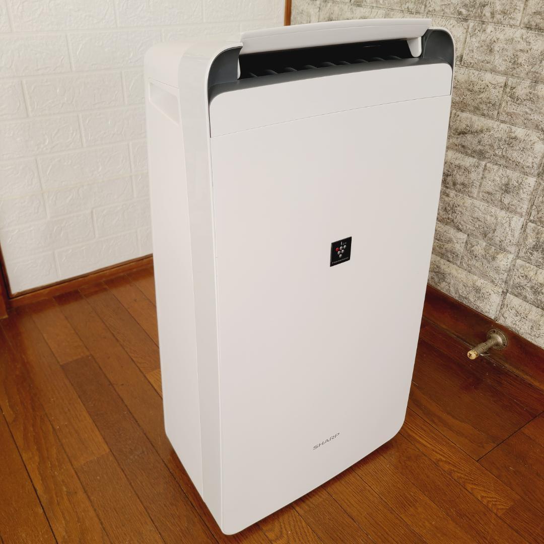 【美品】2023年製 SHARP シャープ 衣類乾燥除湿機 CV-N120-W