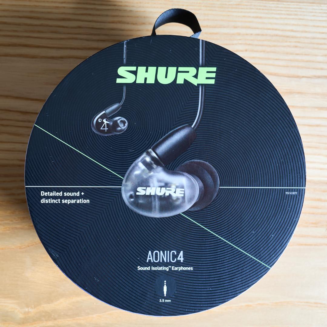 SHURE イヤホン Aonic4