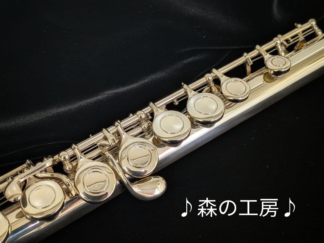 商談中【おちゃ】銀メッキ　ヤマハフルート YFL211S Eメカ