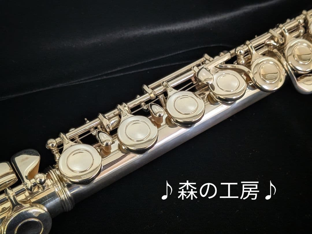 商談中【おちゃ】銀メッキ　ヤマハフルート YFL211S Eメカ