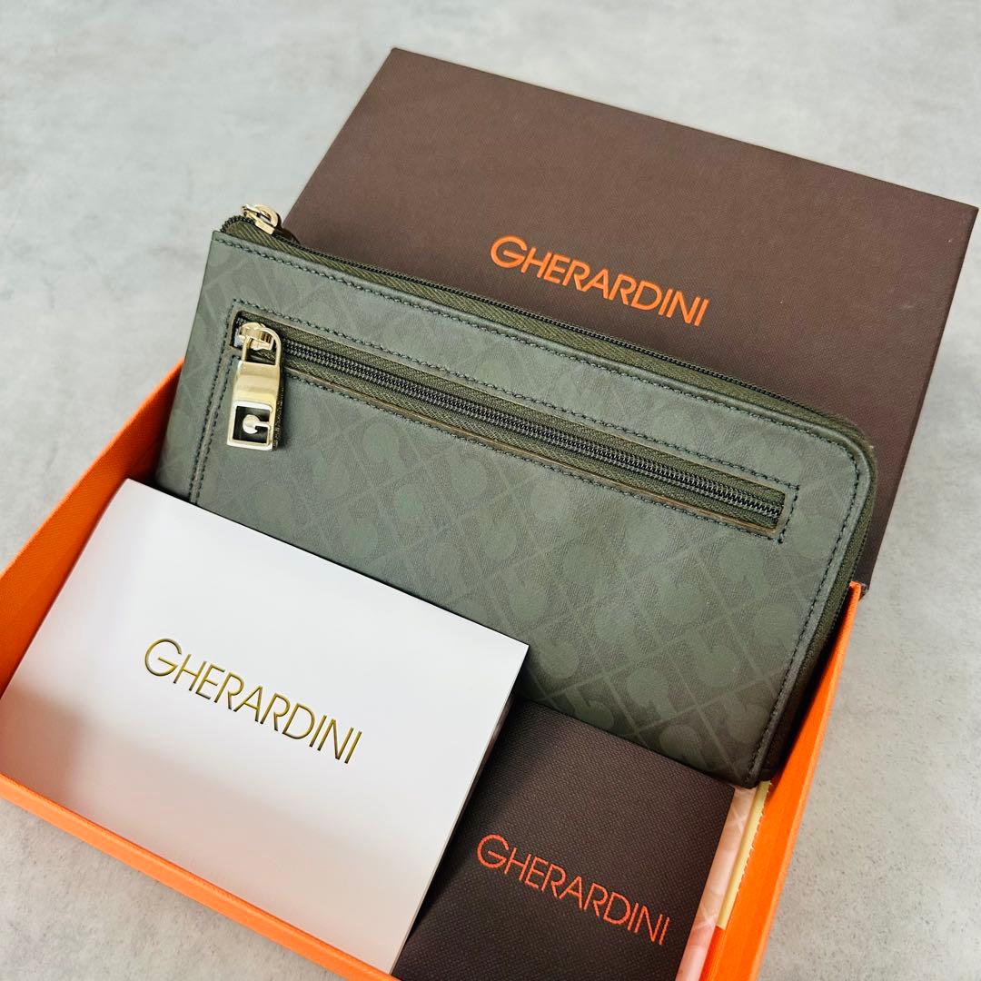 GHERARDINI ソフティ L字ファスナー長財布 札入れ 小銭入れ カード