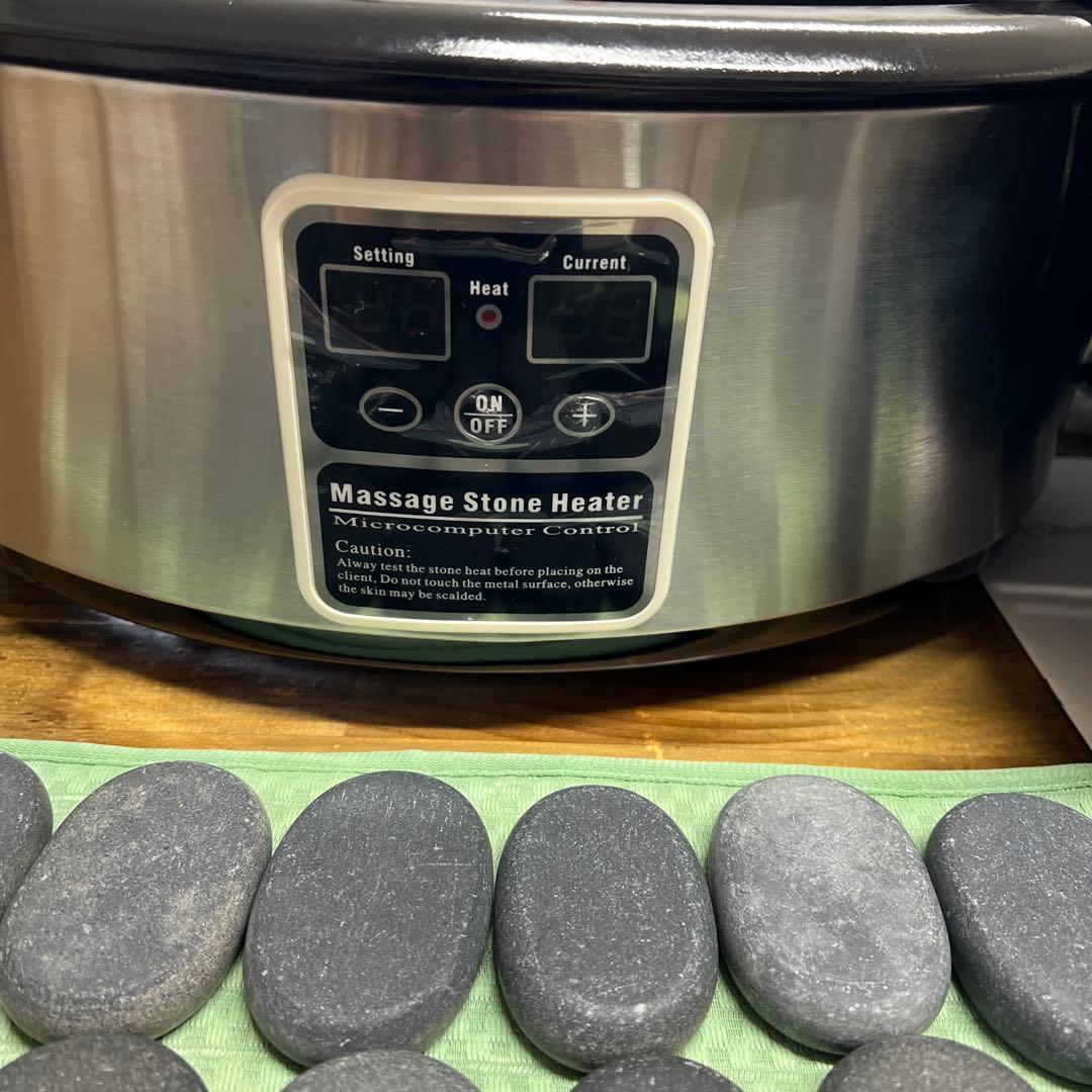 【最終値下げ】ホットストーン　バザルトストーン　ストーンウォーマー　セット