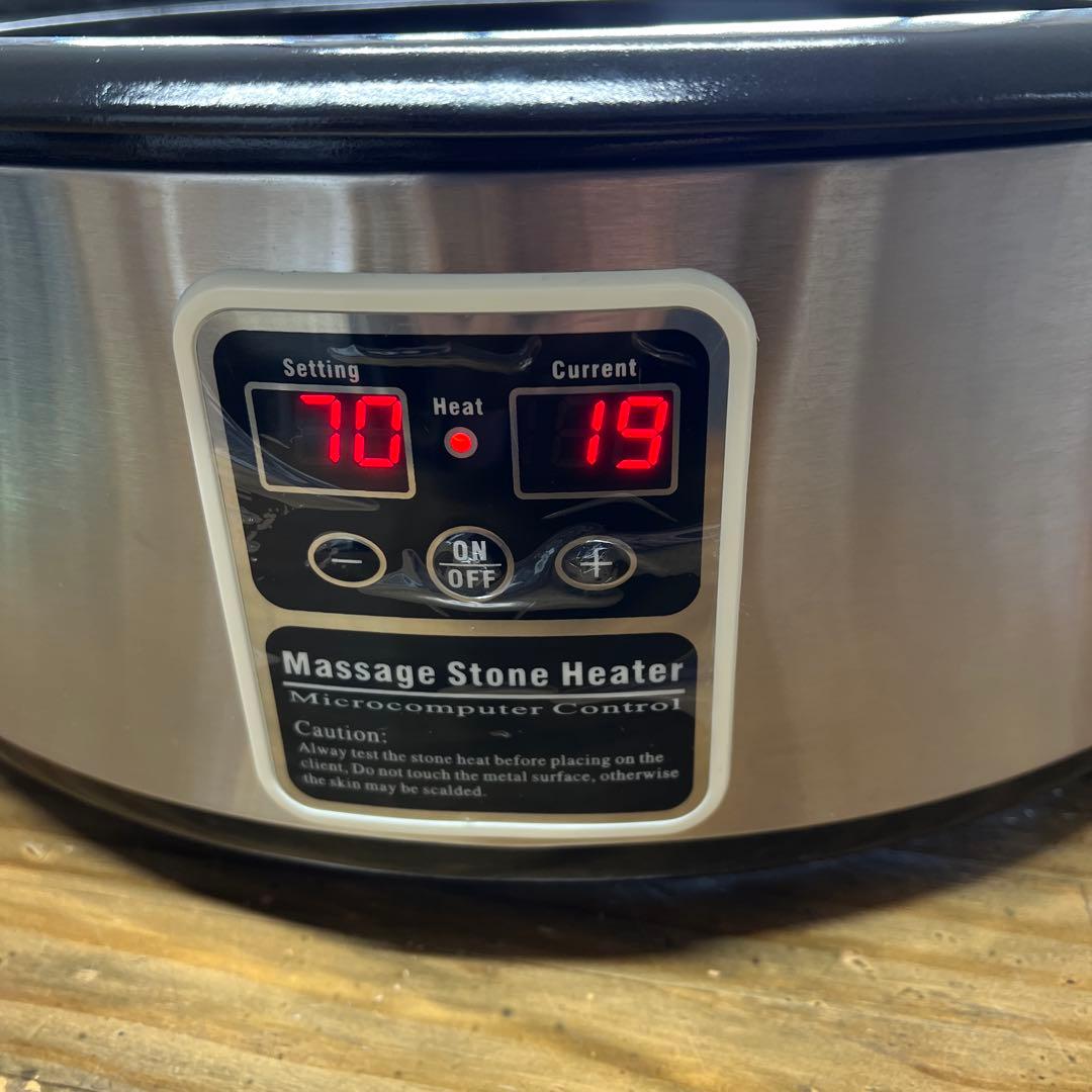 【最終値下げ】ホットストーン　バザルトストーン　ストーンウォーマー　セット