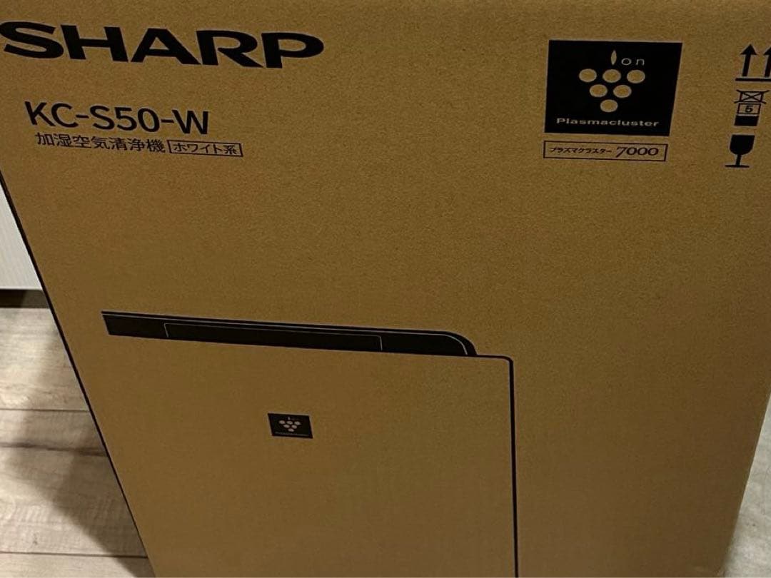 シャープ 加湿 空気清浄機 KC-J50C-H