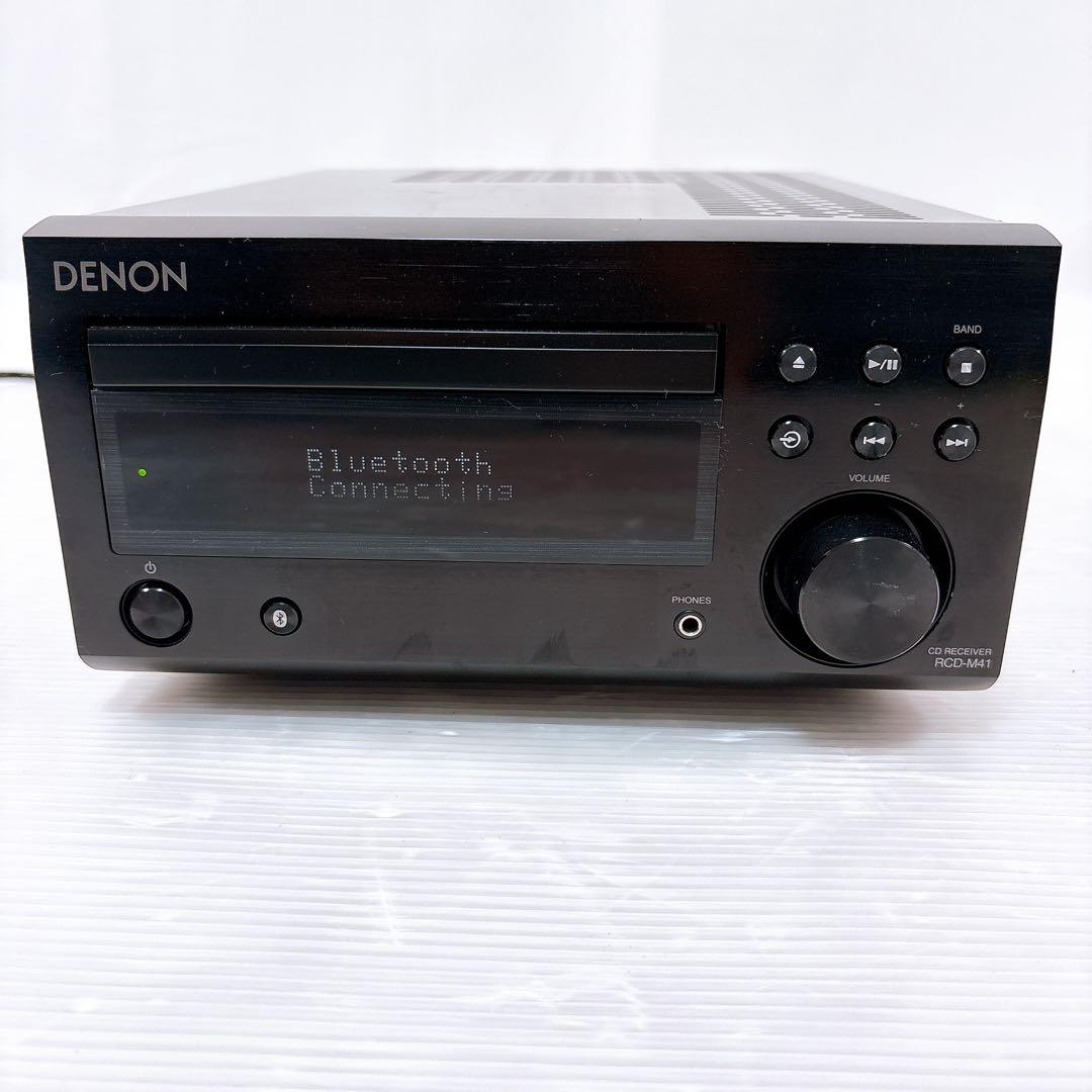 【極美品】DENON デノン RCD-M41 CDレシーバー Bluetooth