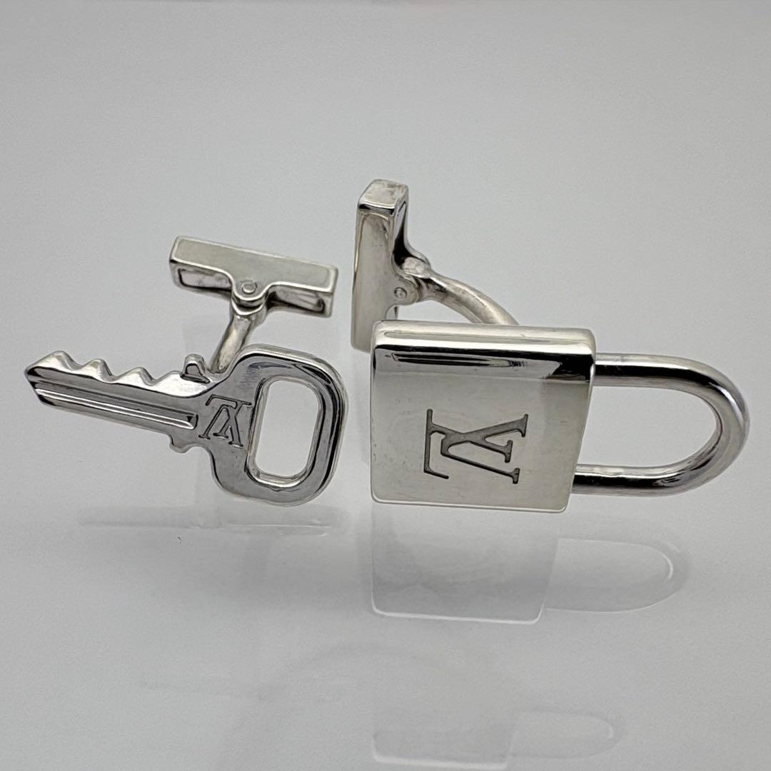 LOUIS VUITTON ルイヴィトン カフス カデナ キー シルバー925