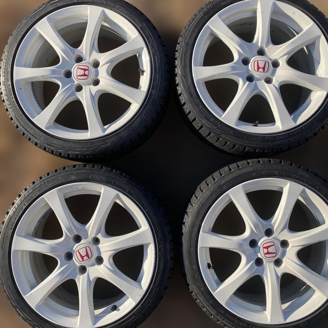シビックFD2タイプR純正ホイール　18インチ114.3 5穴　直接引き取り限定