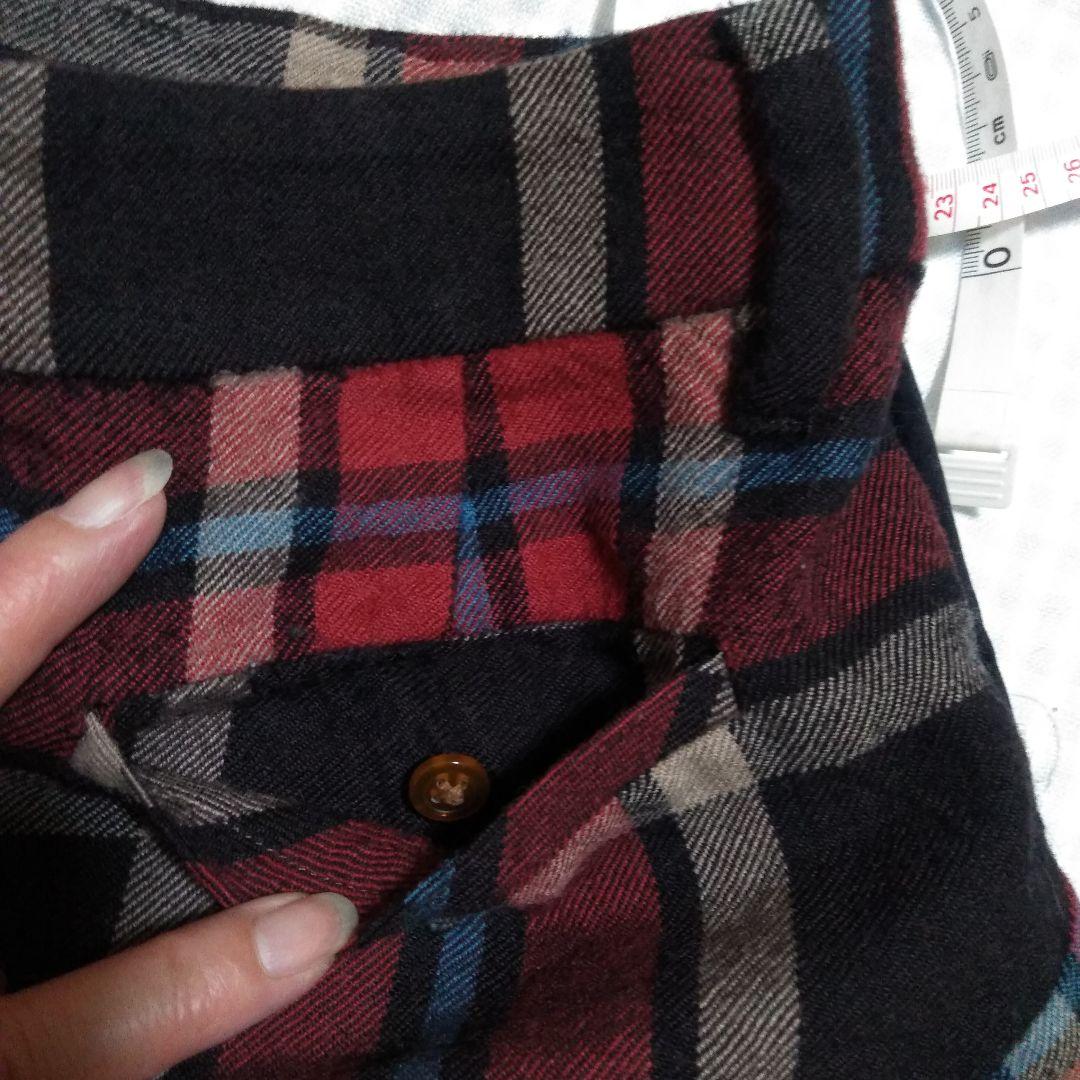 ヴィヴィアン　チェック　ショートパンツ　サイズ３