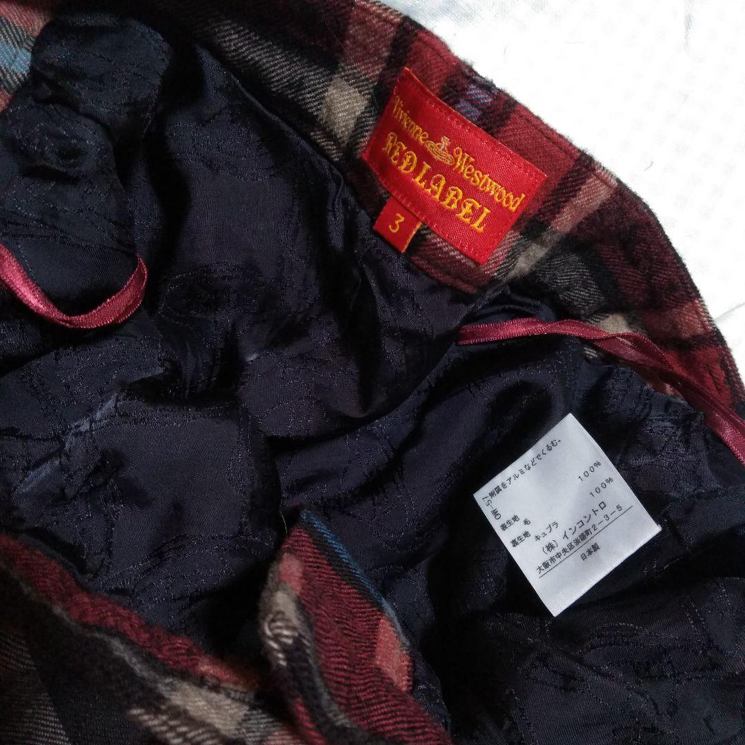 ヴィヴィアン　チェック　ショートパンツ　サイズ３