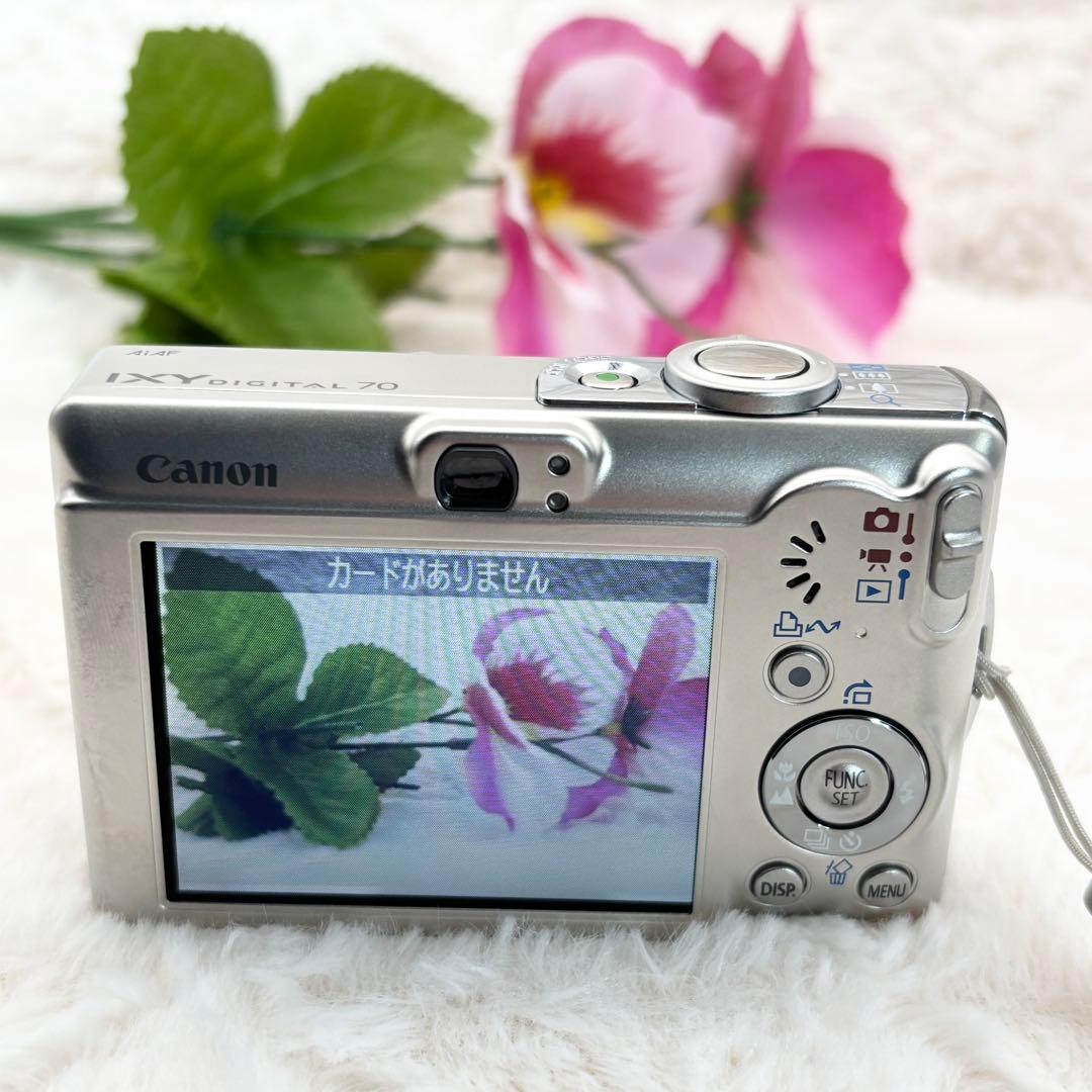 ✨美品 動作良好✨ Canon IXY DIGITAL 70 シルバー