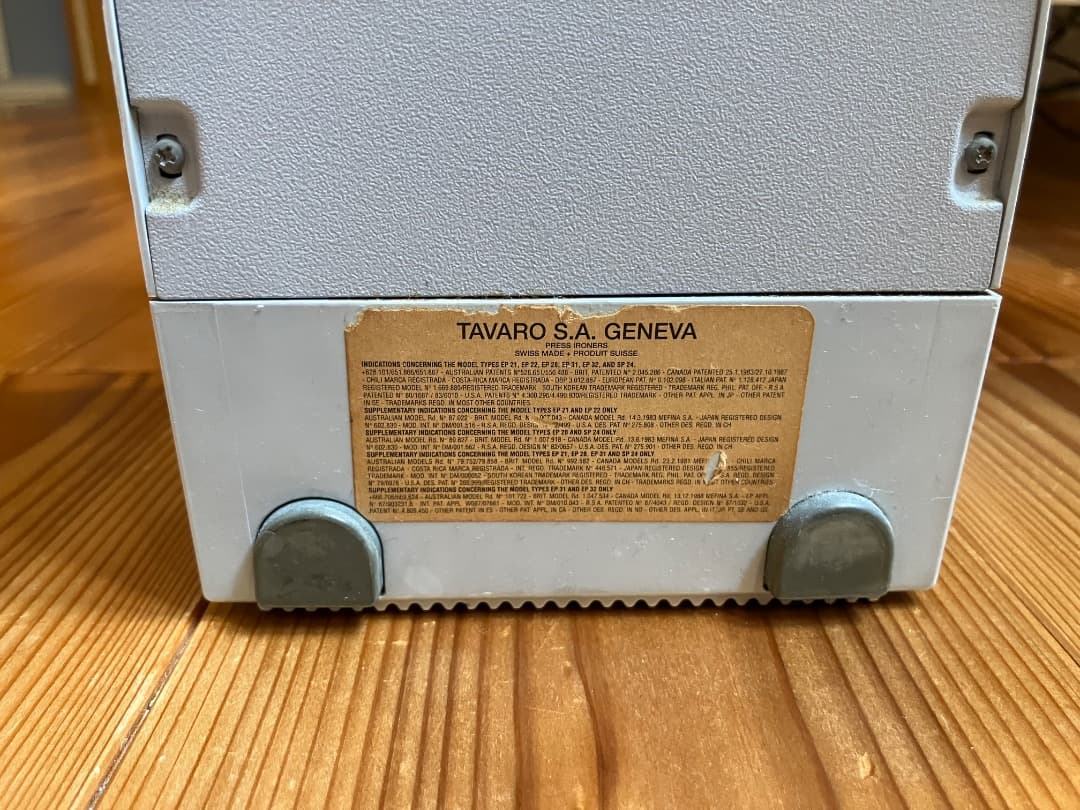 エルナプレス　アイロン　elna press