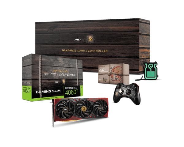 グラフィックボード・グラボ・ビデオカード GeForce RTX 4060 Ti 8G MONSTER HUNTER
