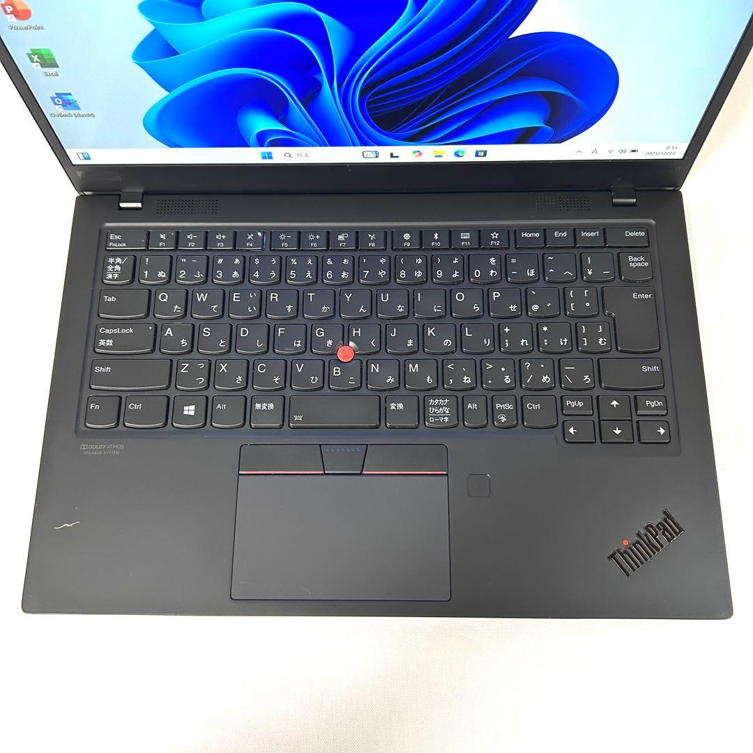 Windowsノート本体 Lenovo X1 Carbon Gen7 i5 256GB LTE SIM
