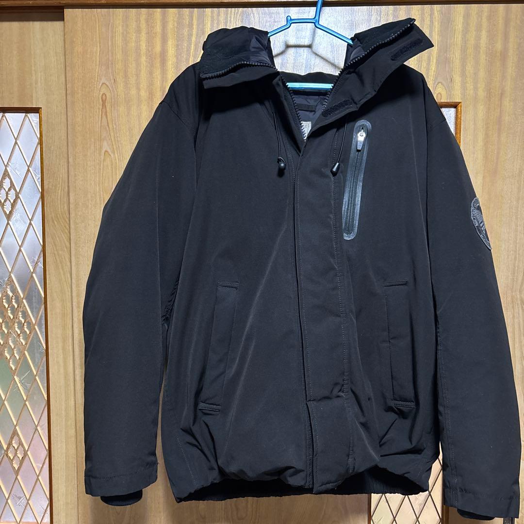 AVIREX ダウン ブラック XL 美品