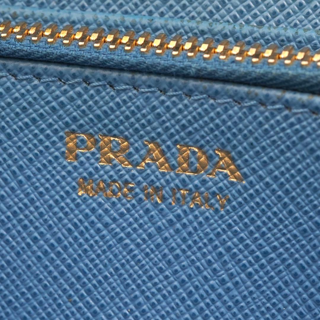 ✨未使用展示品・箱付き✨　PRADA 長財布　サフィアーノ　ラウンドファスナー