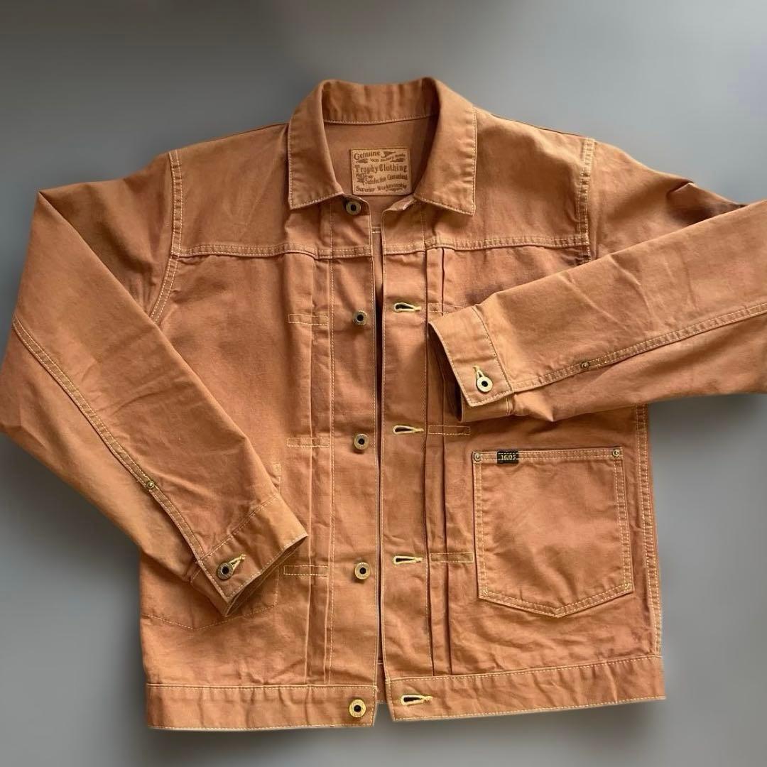 マイケル　トロフィークロージング 1605 ダートデニム ジャケット　L