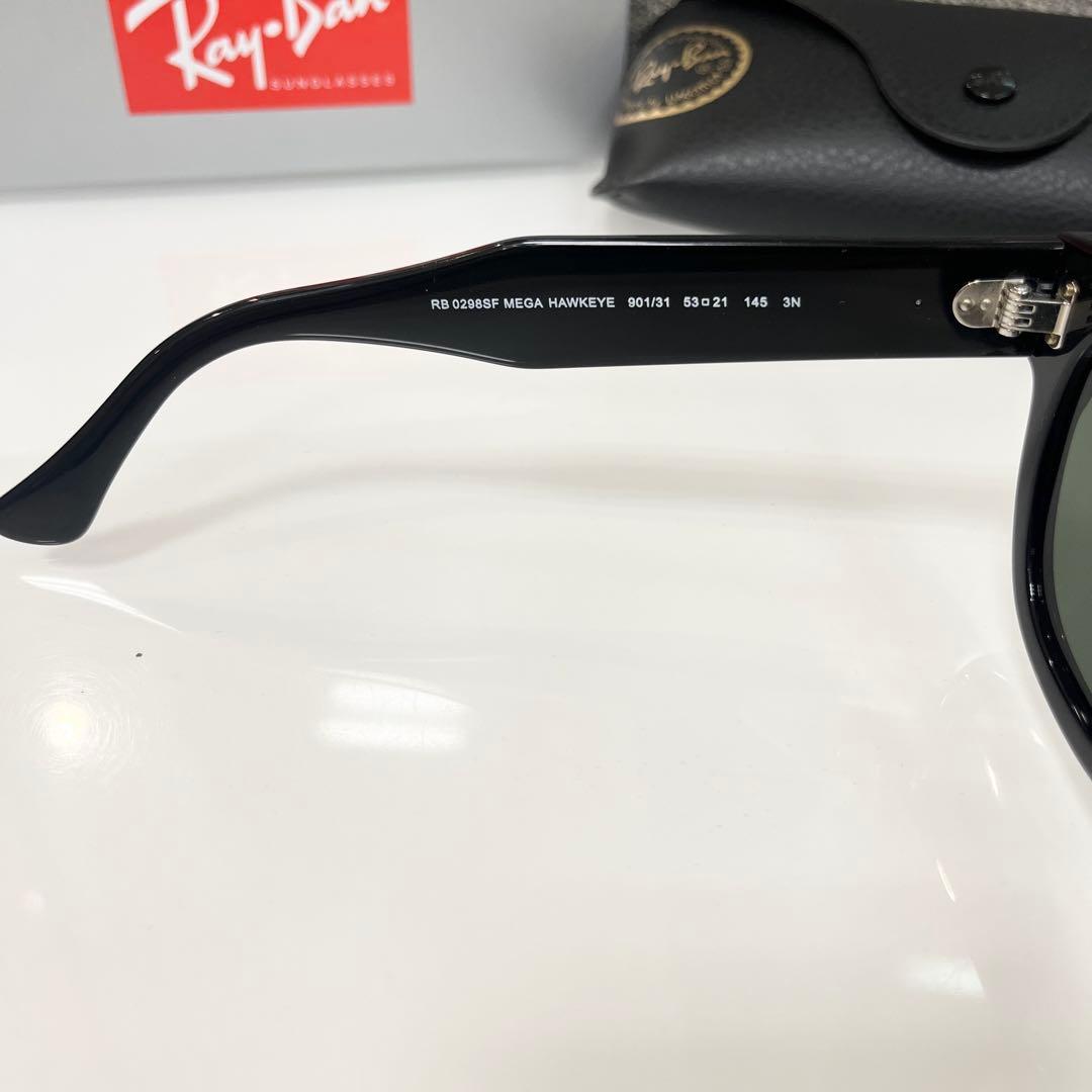 正規品RayBanレイバンMEGA HAWKEYE RB0298SF901/31
