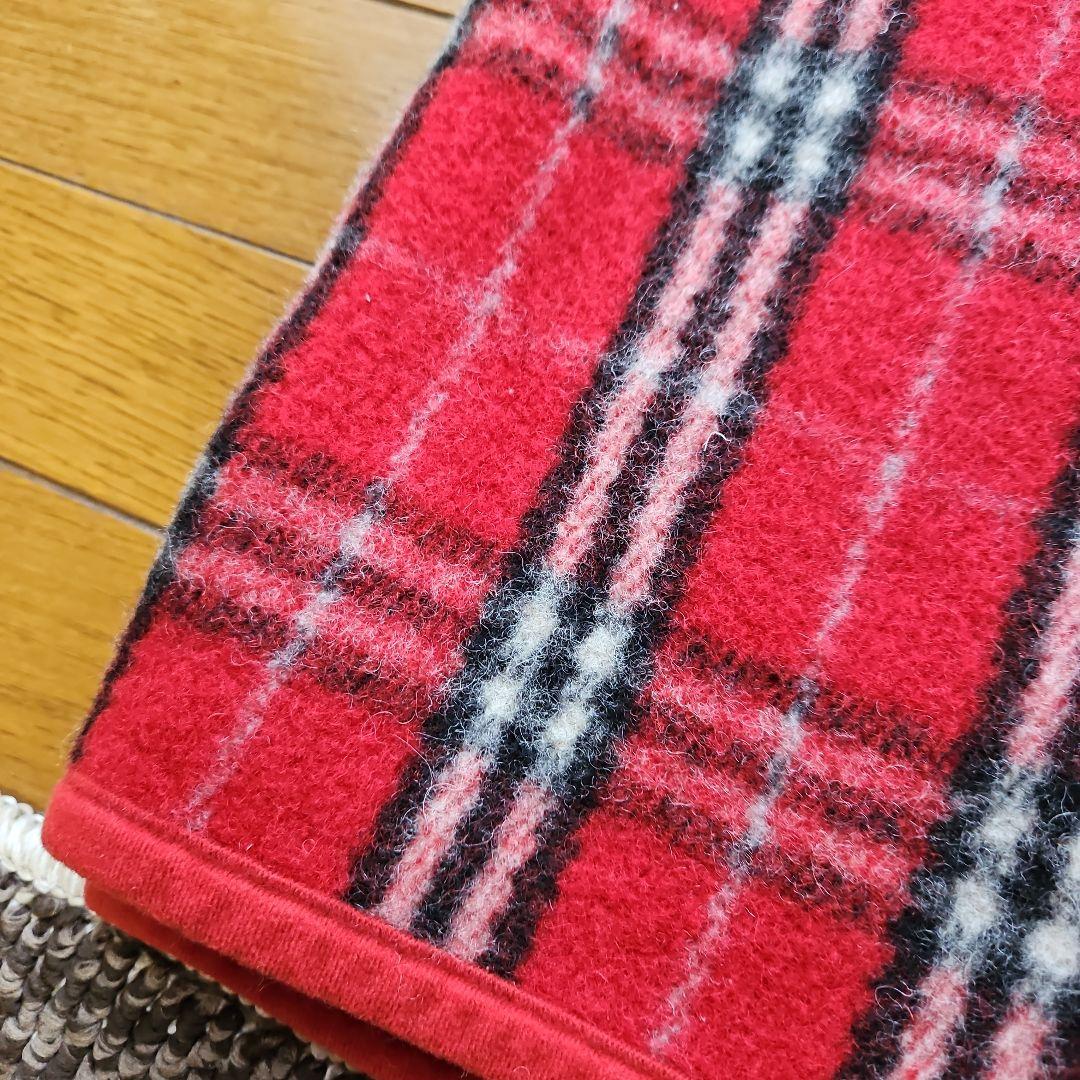 バーバリーロンドン　ウールブランケット