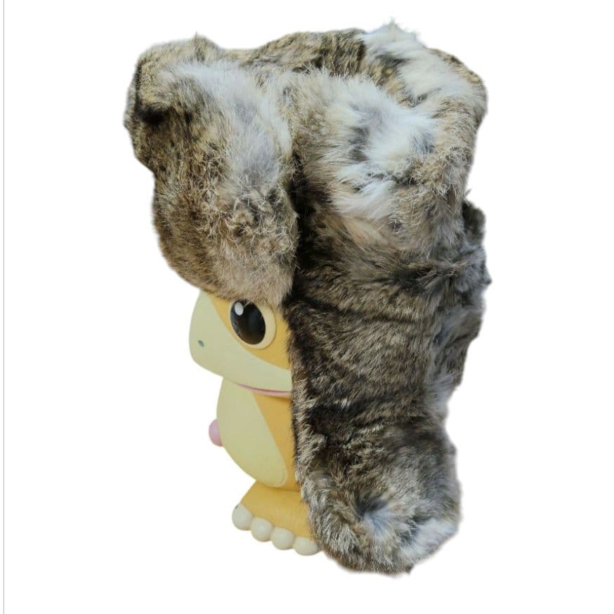 ミンク毛皮 帽子・ウシャンカ・ロシア帽 ヴィンテージボンバーキャップ