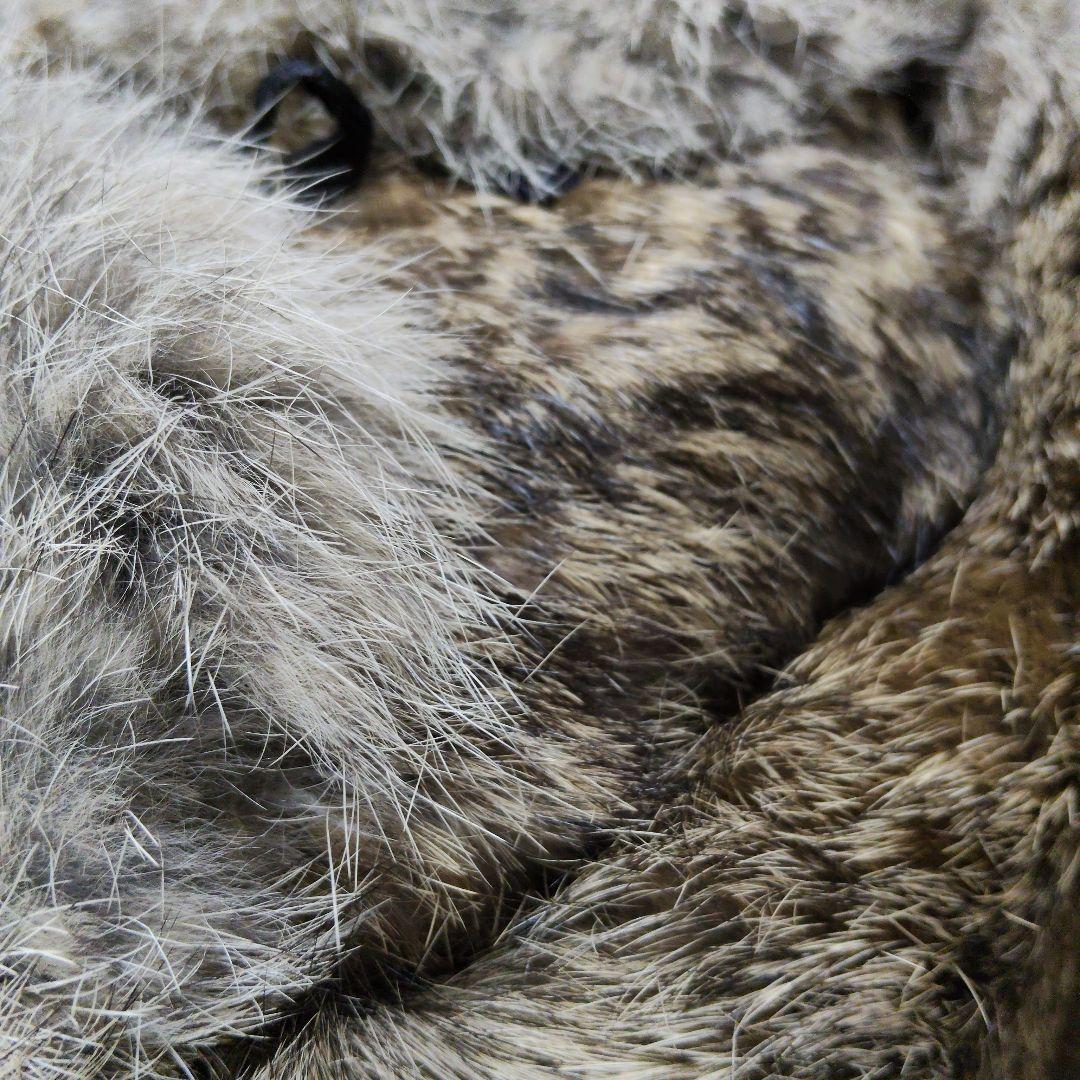 ミンク毛皮 帽子・ウシャンカ・ロシア帽 ヴィンテージボンバーキャップ