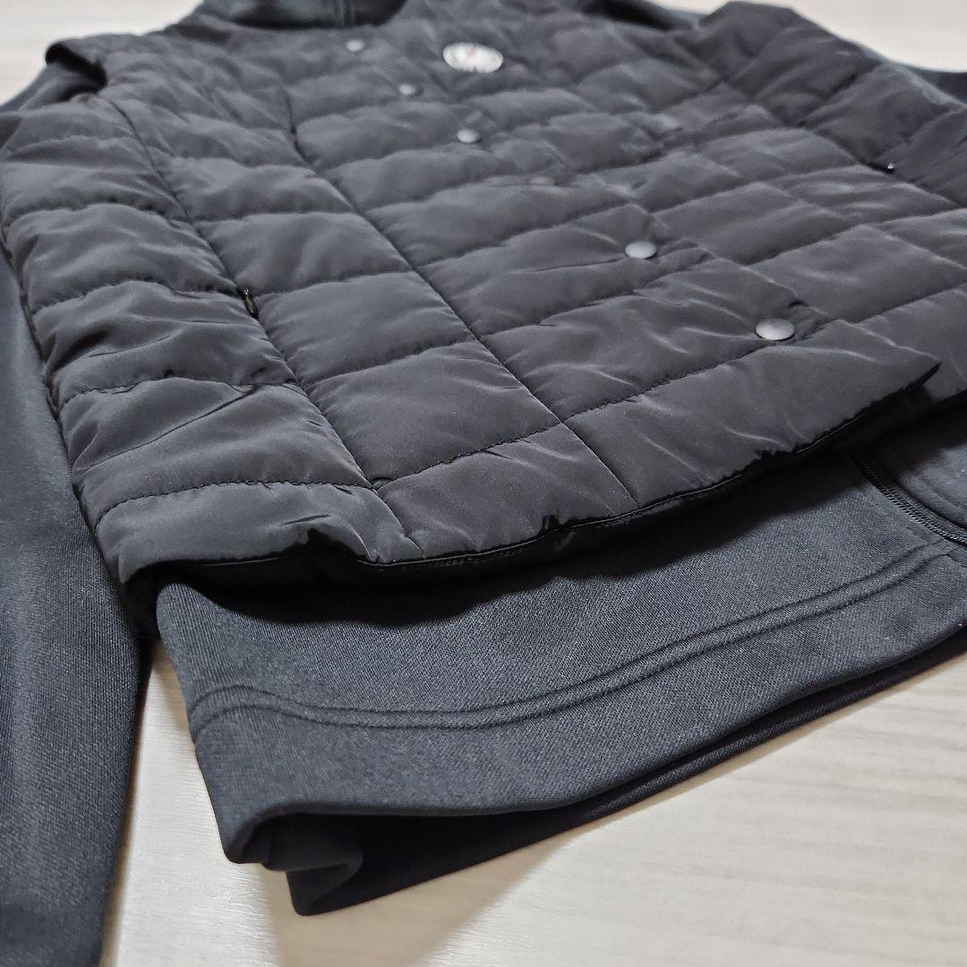 美品☆PICONE CLUB☆ゴルフ中綿ドッキングジャケットサイズⅠ(M)黒