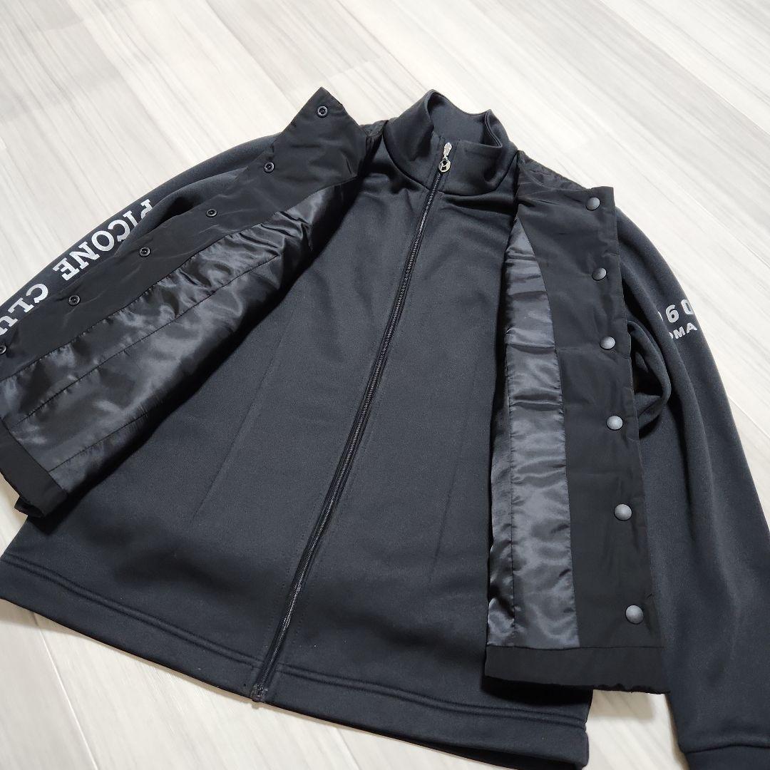 美品☆PICONE CLUB☆ゴルフ中綿ドッキングジャケットサイズⅠ(M)黒