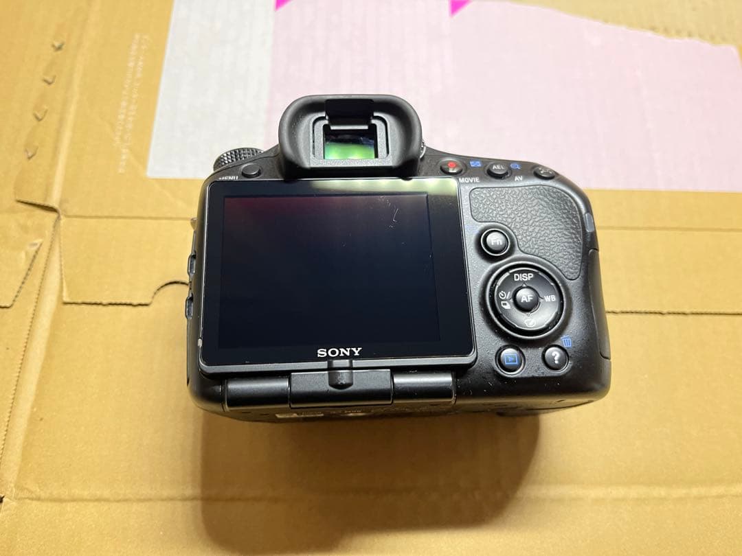 SONY ソニー α65 一眼レフカメラ　本体ほか付属品付き