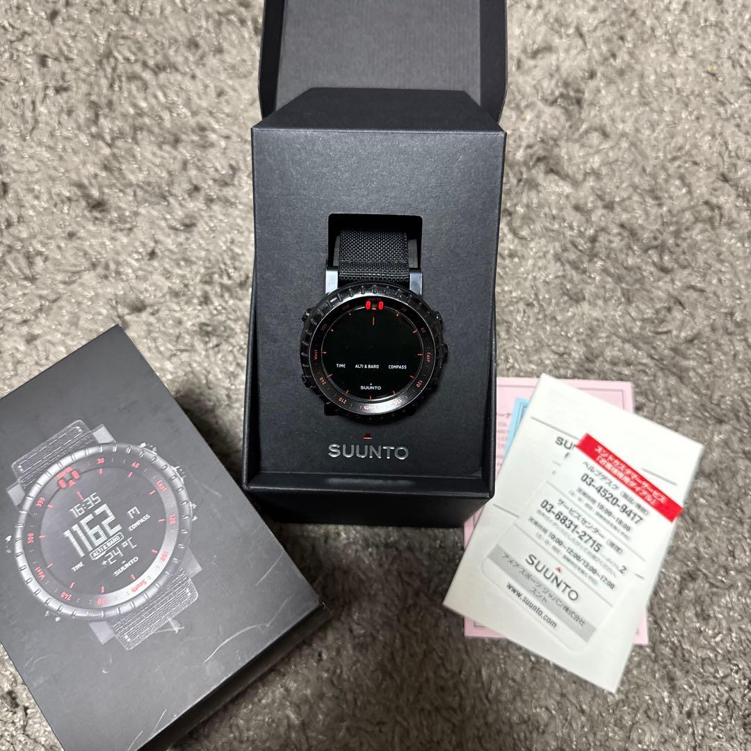 時計 SUUNTO CORE BLACK RED