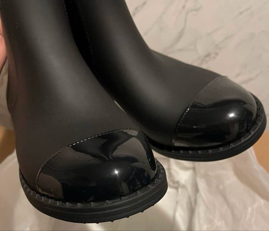 JIMMY CHOO　ジミーチュウ　レインブーツ　スタースタッズ　サイズ37