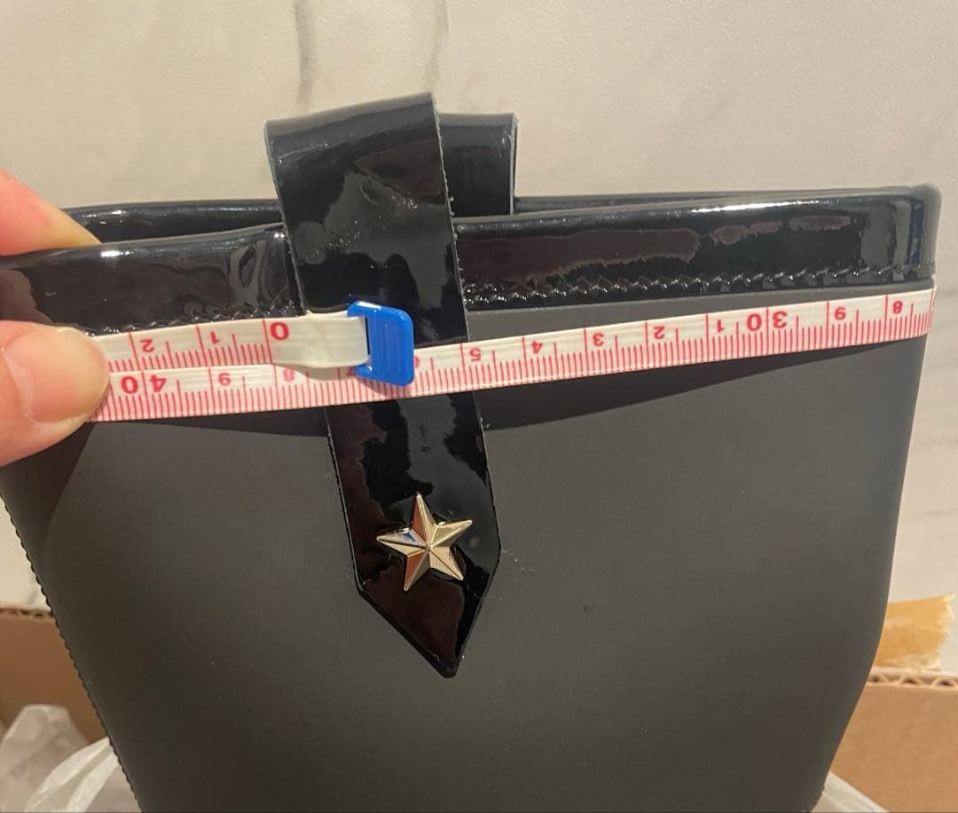 JIMMY CHOO　ジミーチュウ　レインブーツ　スタースタッズ　サイズ37