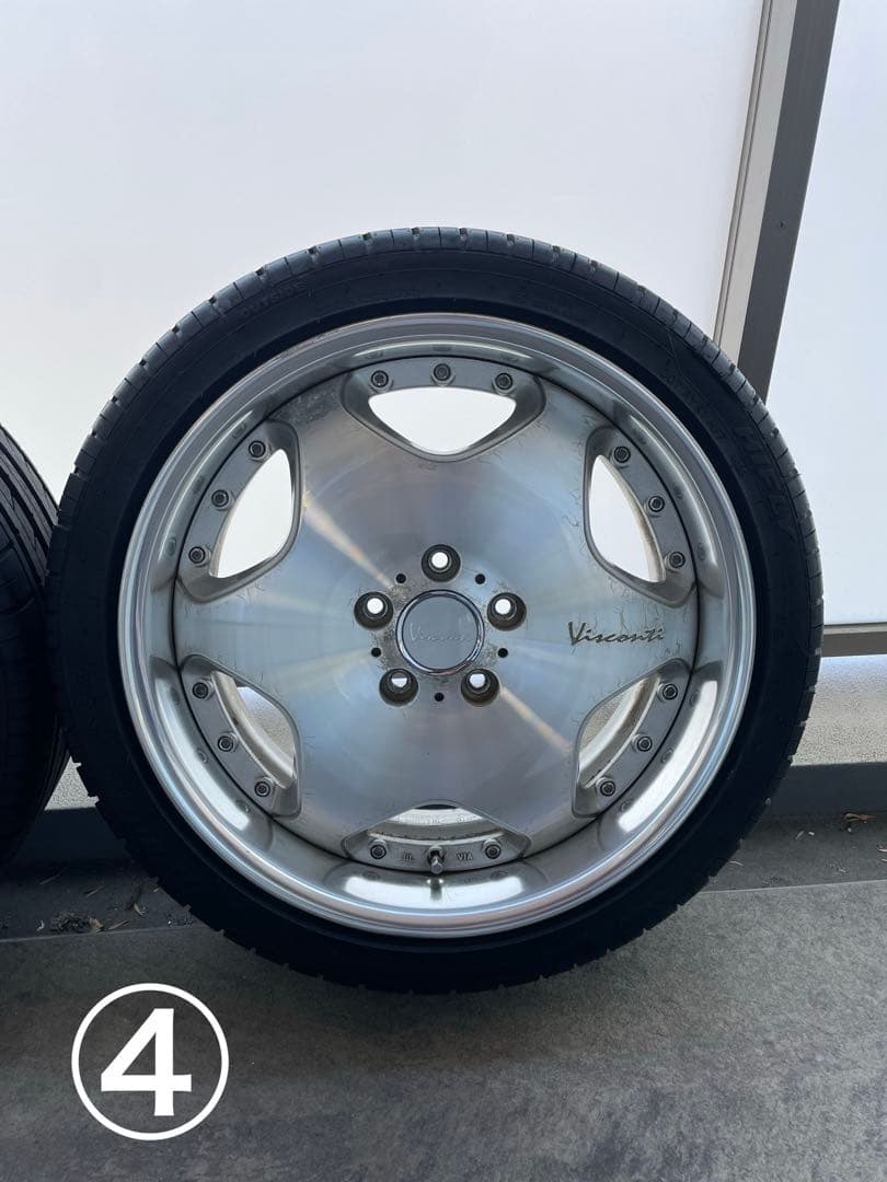 SSR Visconti LXD 18インチ タイヤホイール4本 早売り レア