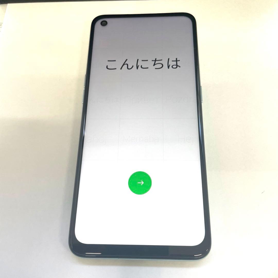【H】OPPO A55s 5G 64GB グリーン CPH2309 SIMフリー