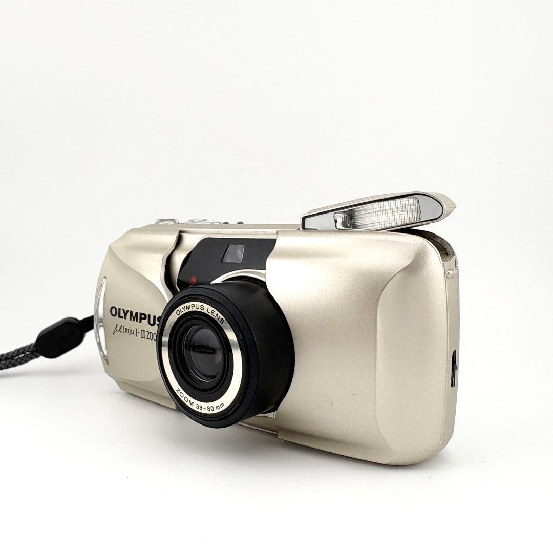 【完動品】OLYMPUS μ ii zoom フィルムカメラ 動作確認済み 美品