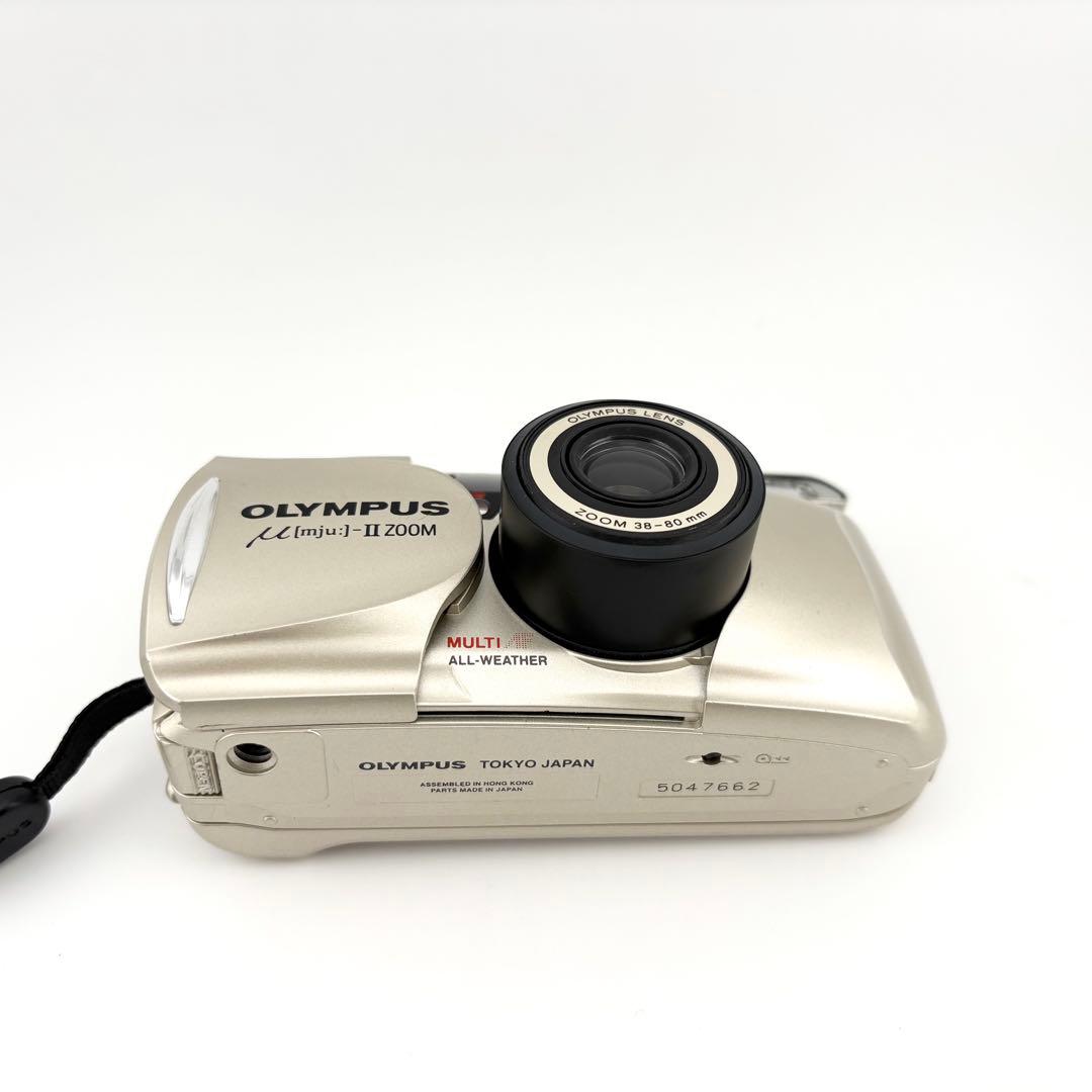 【完動品】OLYMPUS μ ii zoom フィルムカメラ 動作確認済み 美品