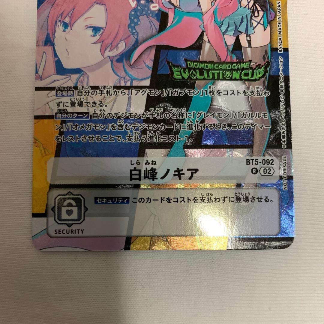 白峰ノキア　エボリューションカップ