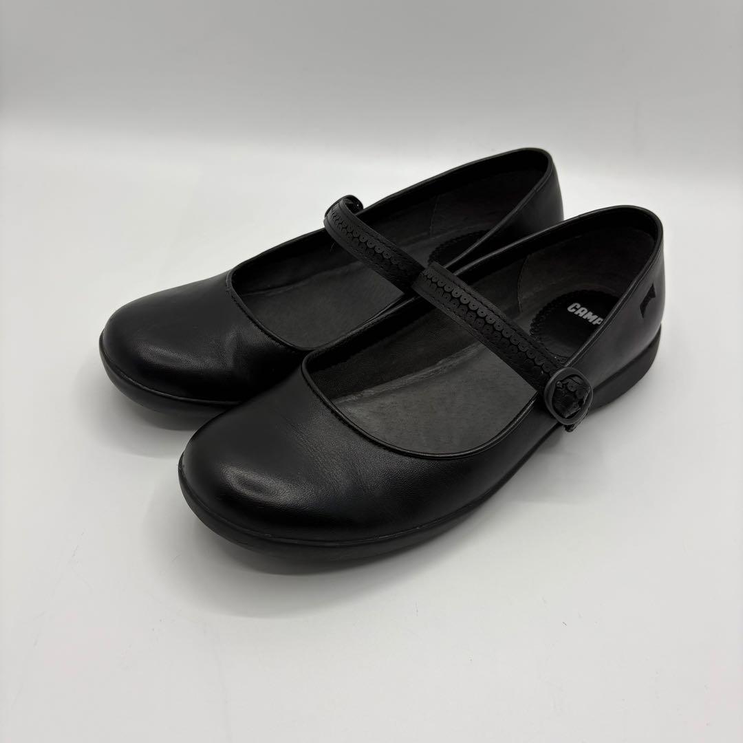 CAMPER スパイラルコメット メリージェーン 37 ブラック 美品