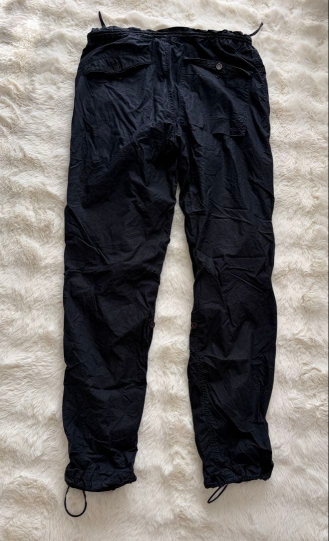 MAHARISHI ブラック ワークパンツ M-REG