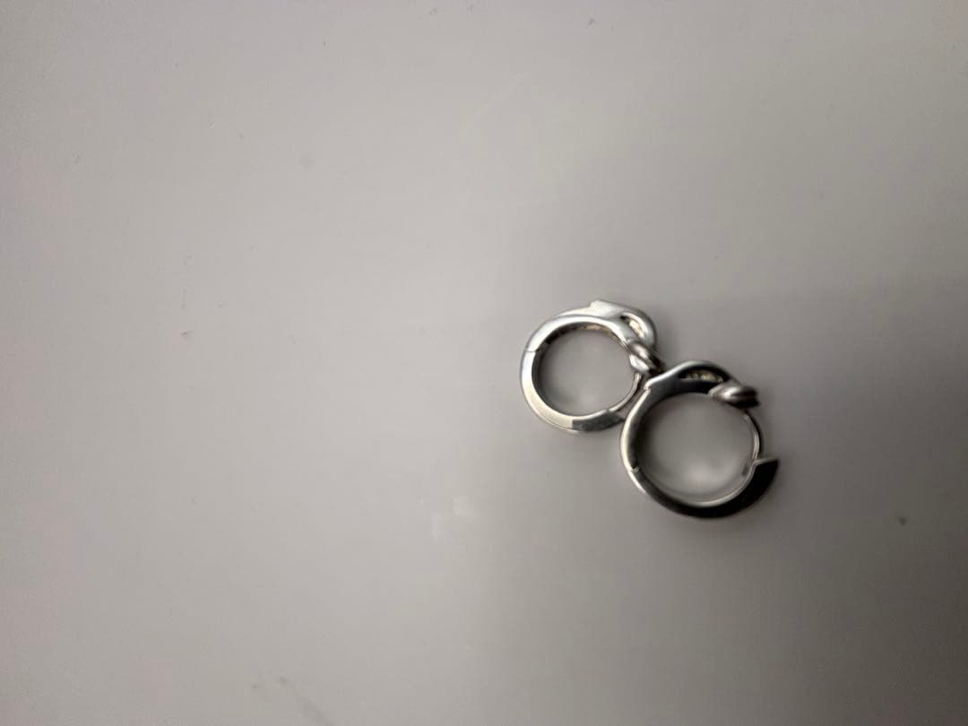 【新品】Vivienne Westwood シルバー フープピアス