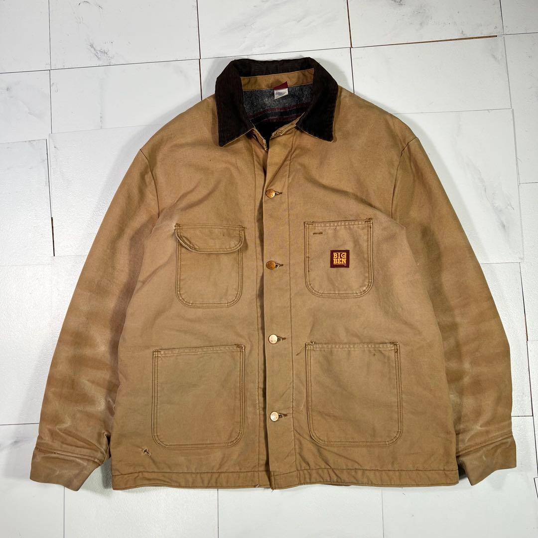 70s USA製 BIG BEN ビッグベン ダック地 カバーオール 46