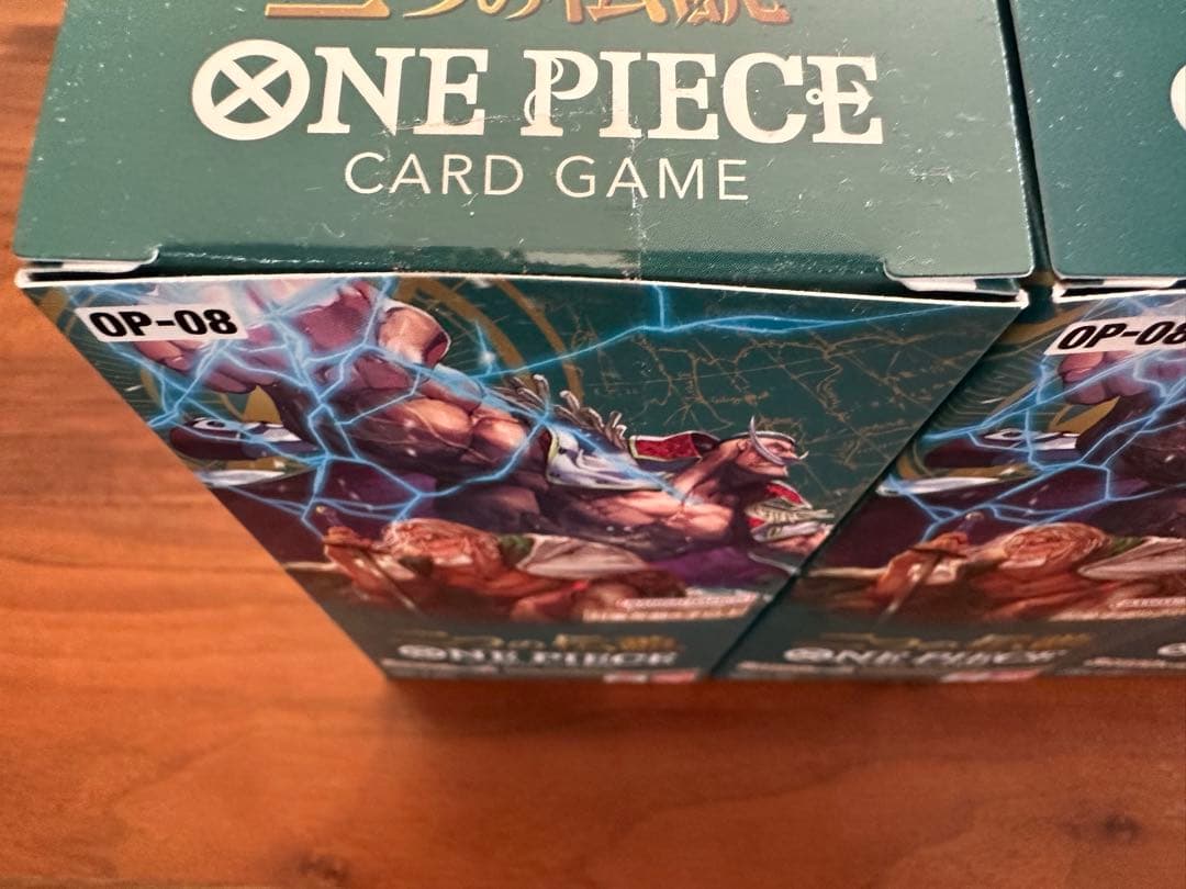 ワンピースカードゲーム　二つの伝説　新品未開封テープ付き 3BOX