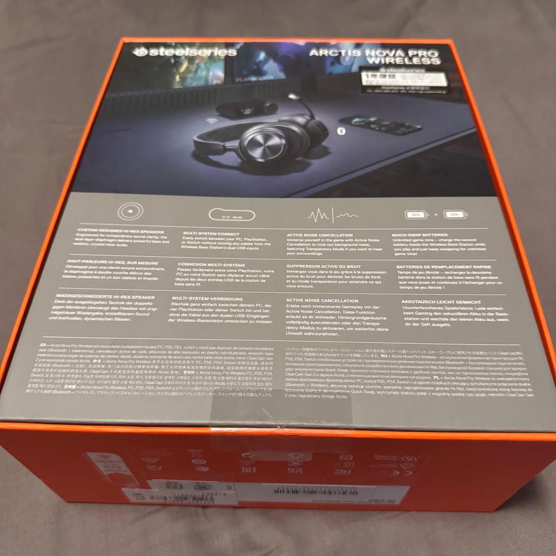 SteelSeries Arctis Nova Pro Wireless 新品