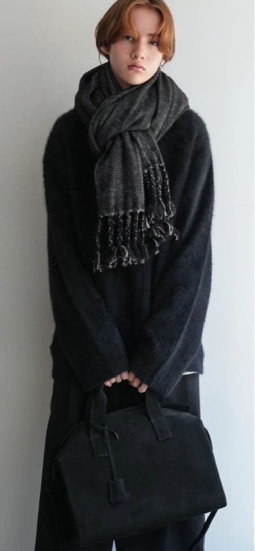 新品　シティー　CTHY YAK WOOL FRINGE ヤクウールストール