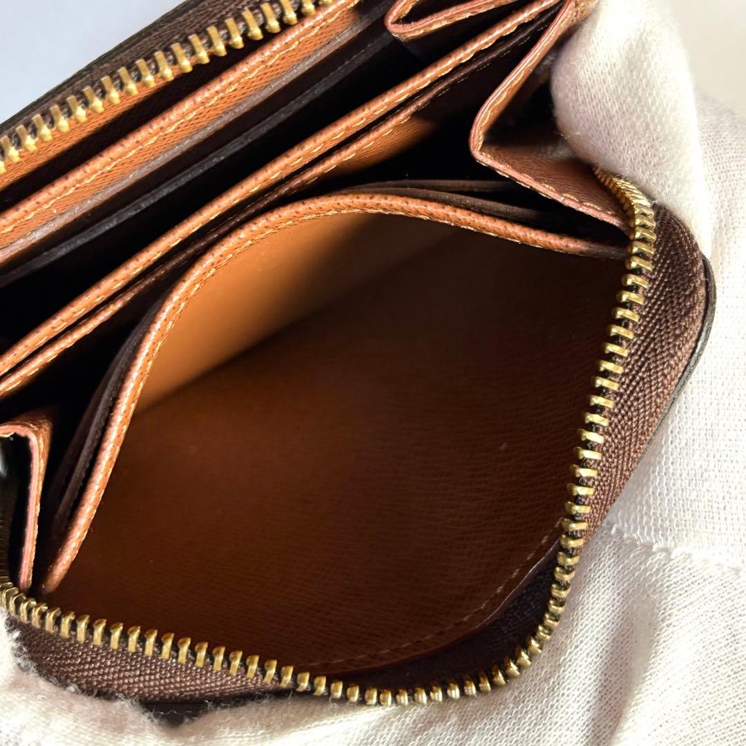 【極美品】ルイヴィトン モノグラム ジッピーパース　ラウンドファスナー