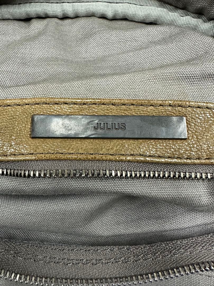 ユリウス　JULIUS レザー ドラムバッグ　ボストンバッグ