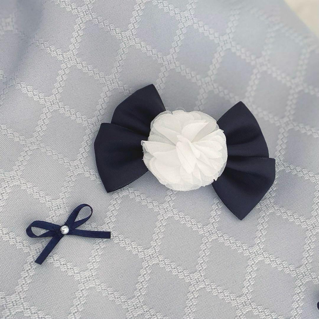 美品!大人気ブルーグレー×清楚系＊120入学式 卒園式 女の子 フォーマル