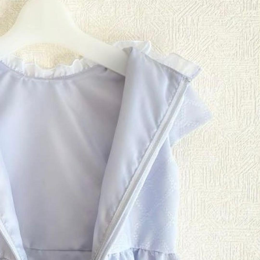 美品!大人気ブルーグレー×清楚系＊120入学式 卒園式 女の子 フォーマル