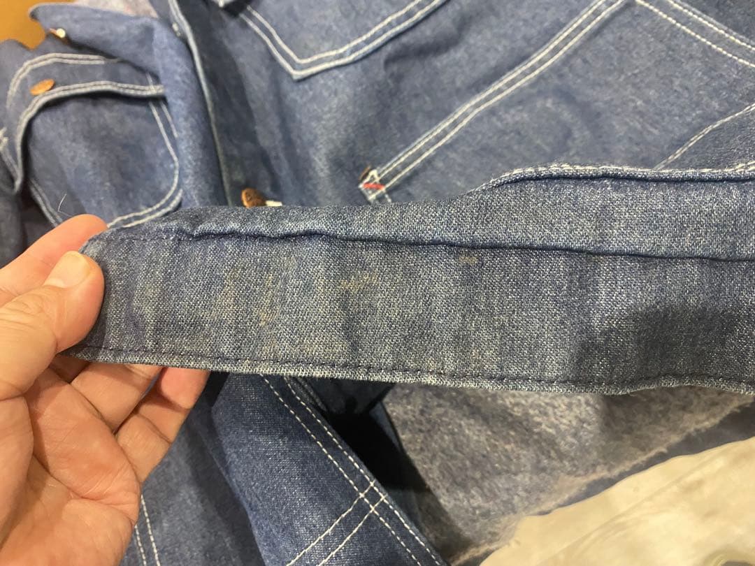 おそらくノンウォッシュ USA製 80s BIGMAC カバーオール L～XL